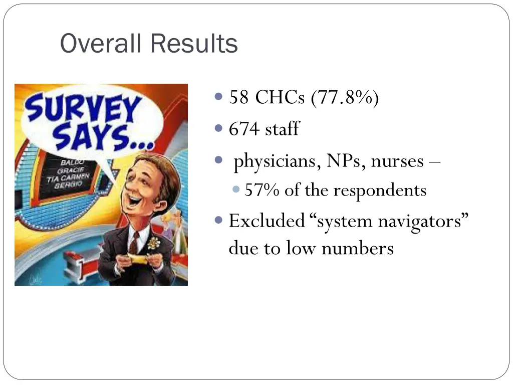 overall results