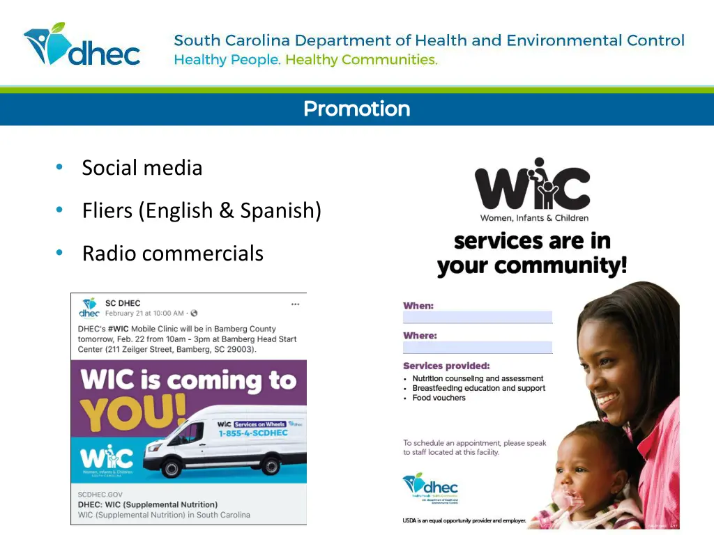 wic 101 feed your future promotion