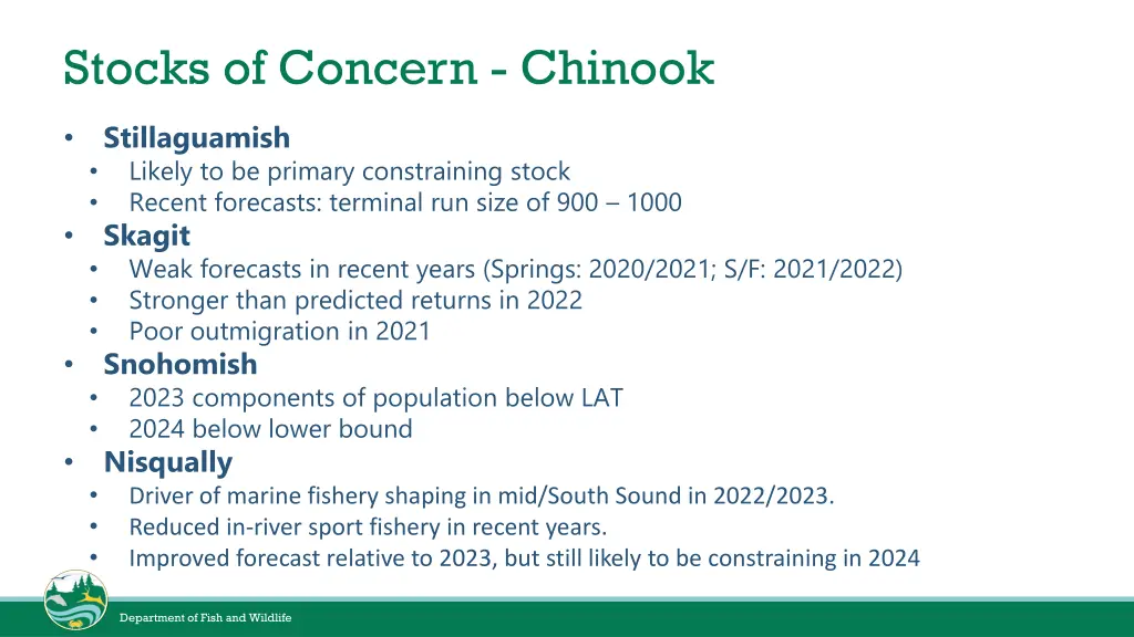 stocks of concern chinook