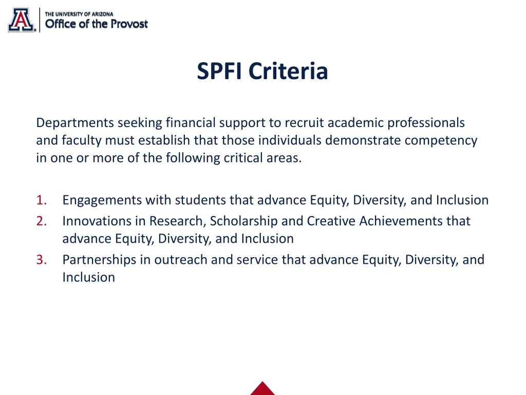 spfi criteria