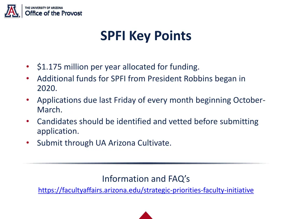 spfi key points