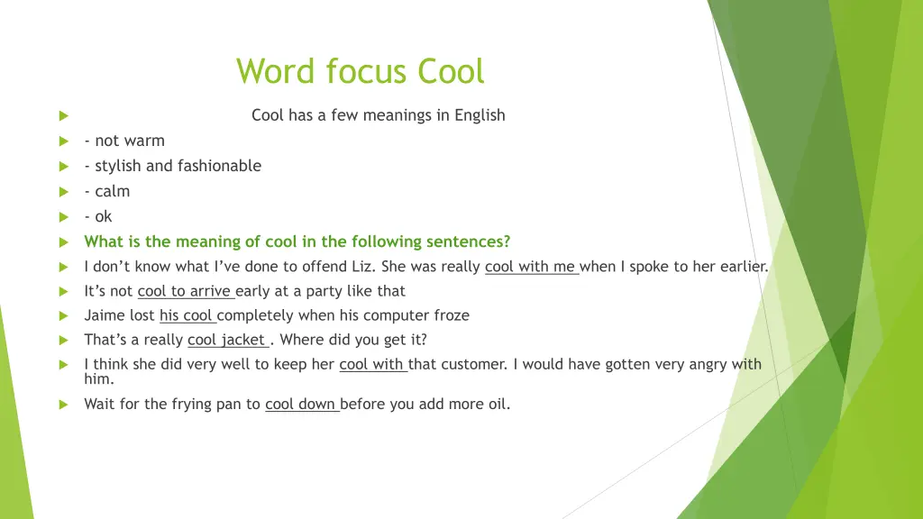 word focus cool