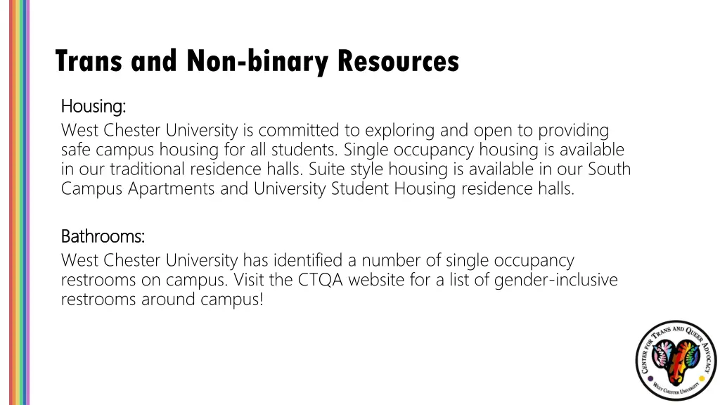 trans and non binary resources