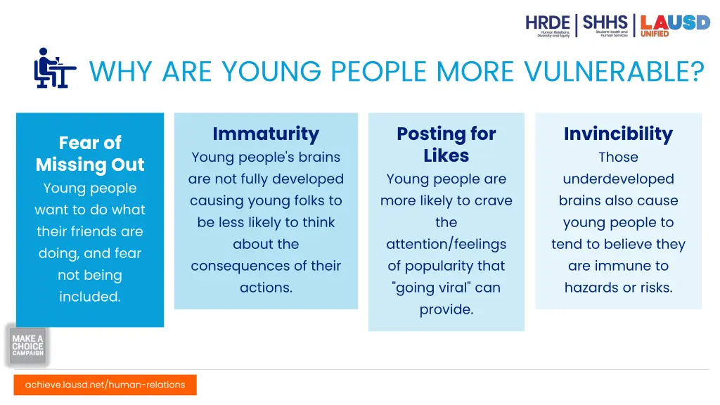 why are young people more vulnerable