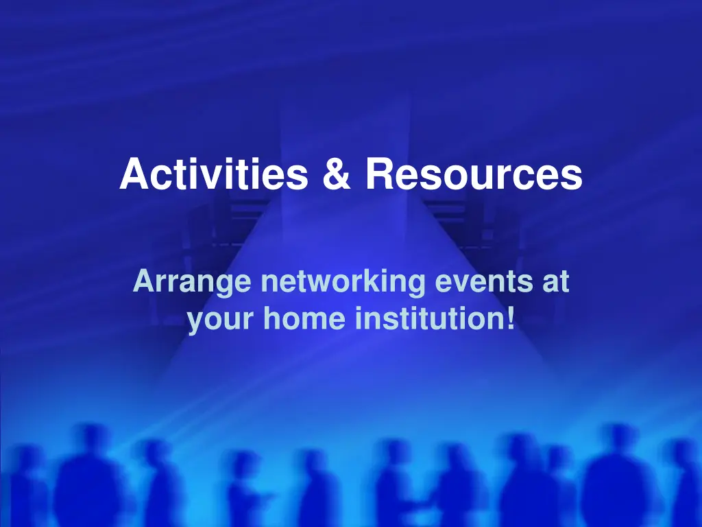 activities resources