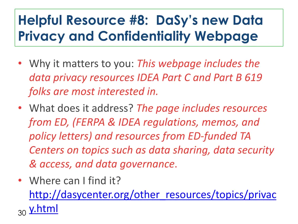 helpful resource 8 dasy s new data privacy