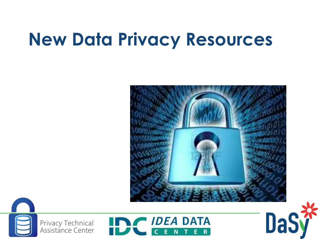 new data privacy resources