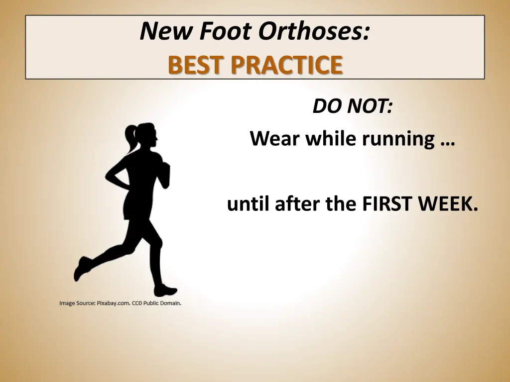 new foot orthoses best practice 2