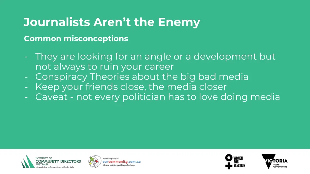 journalists aren t the enemy