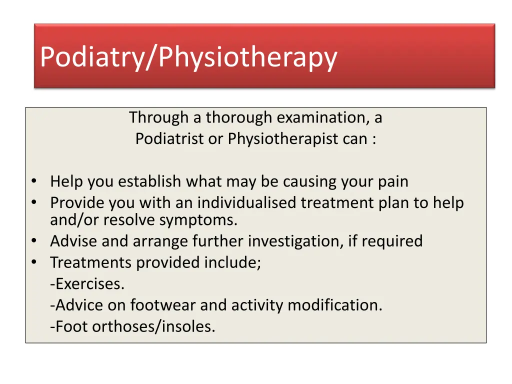 physiotherapy