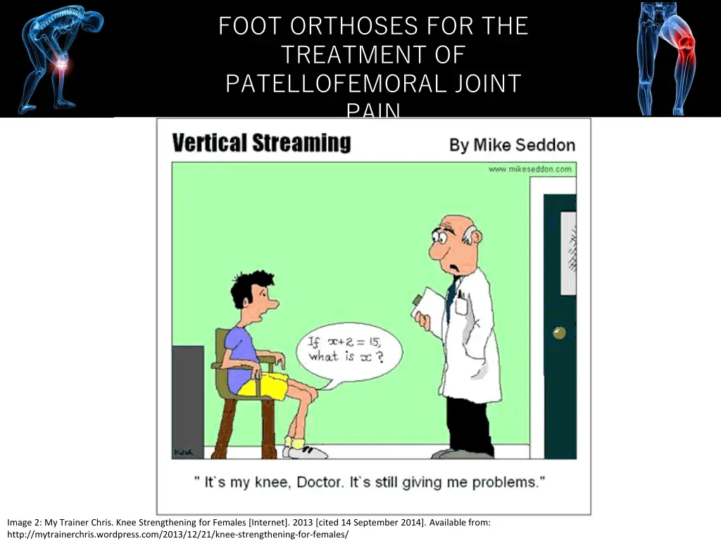 foot orthoses for the treatment of patellofemoral 2