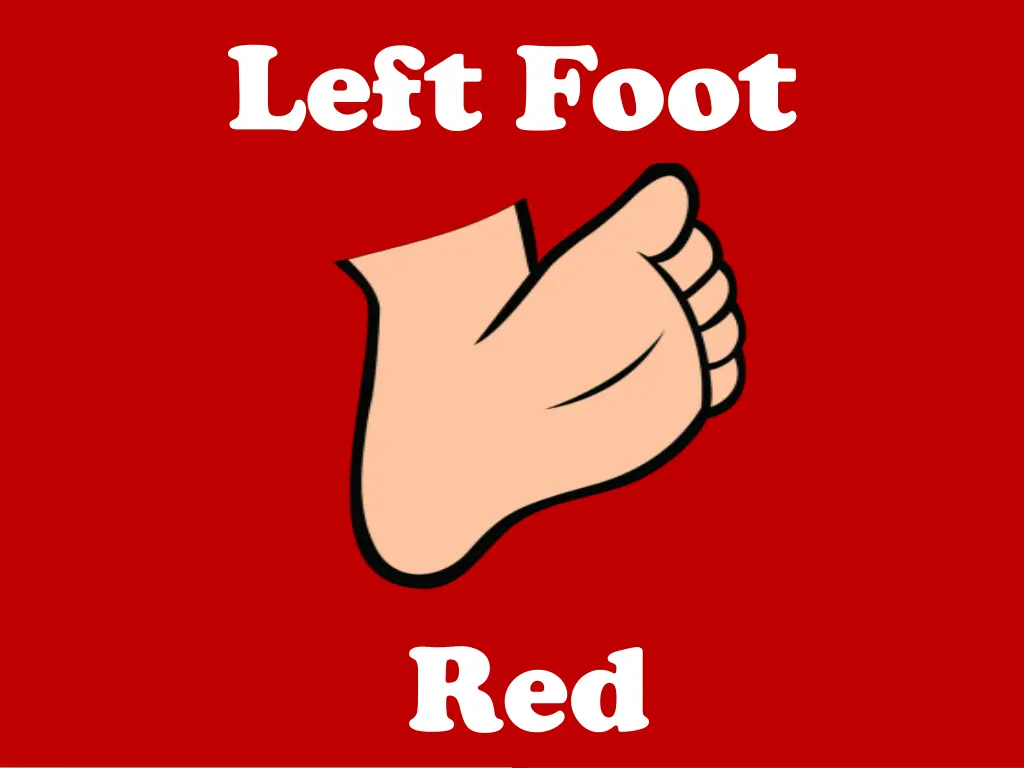 left foot 5