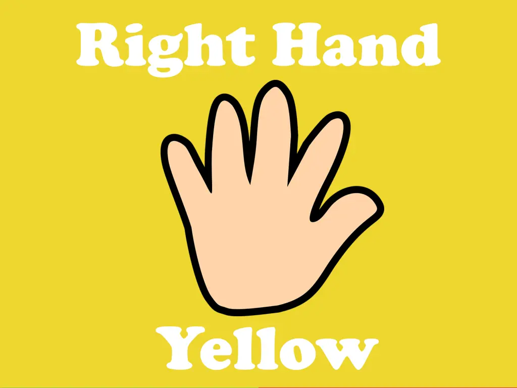 right hand 5