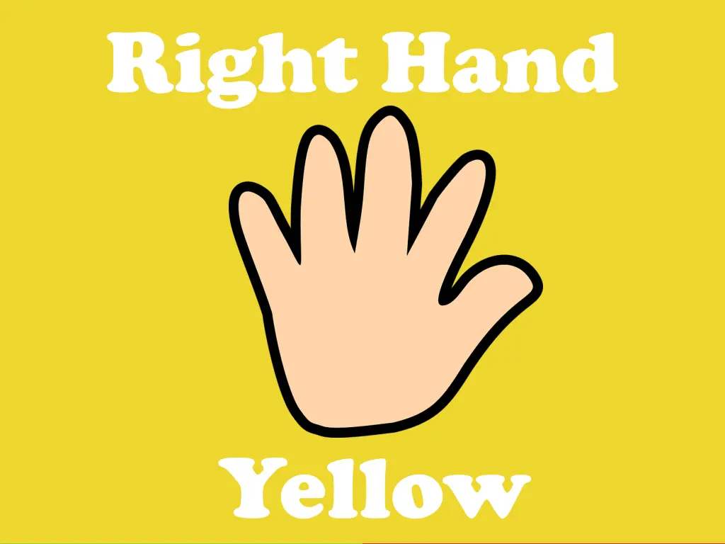 right hand 8