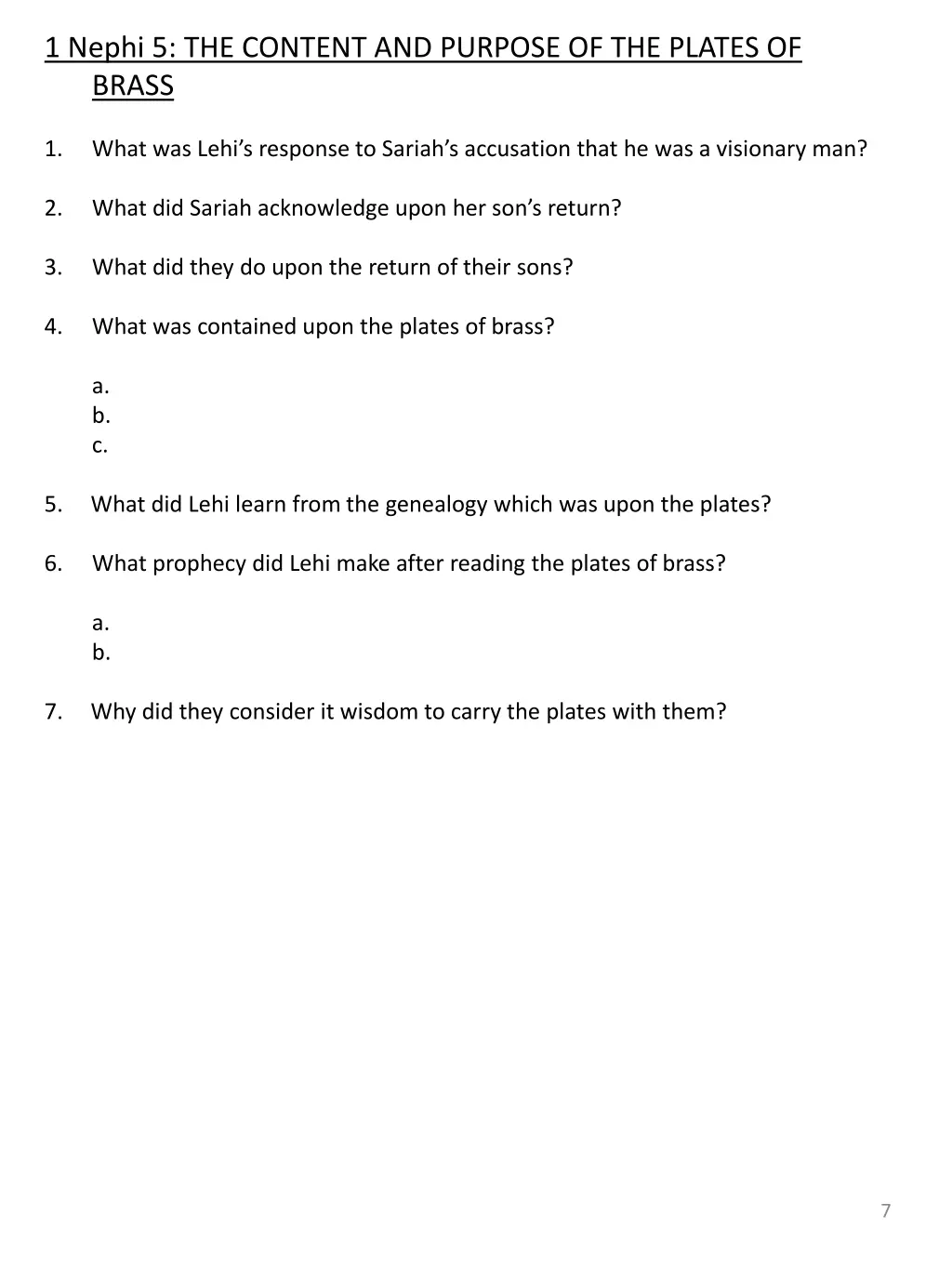 1 nephi 5 the content and purpose of the plates