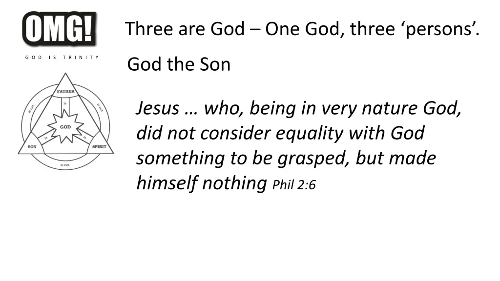 three are god one god three persons 1