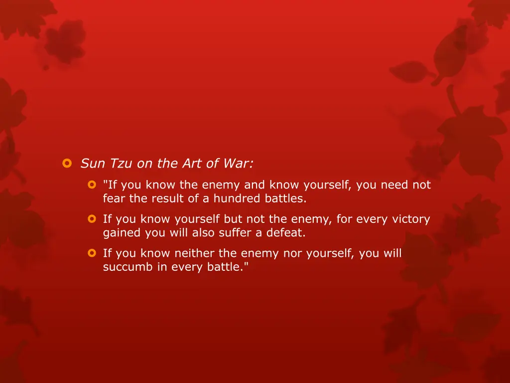 sun tzu on the art of war