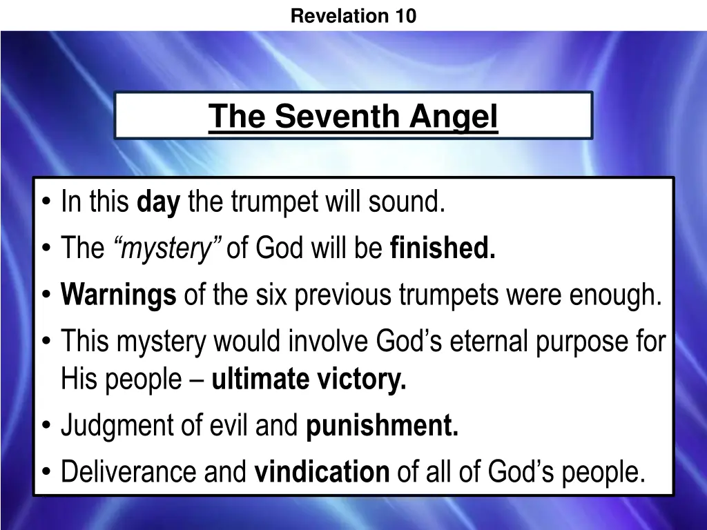 revelation 10 7