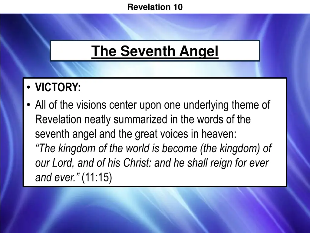 revelation 10 8