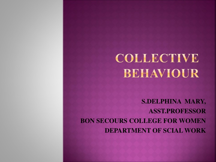 collective behaviour