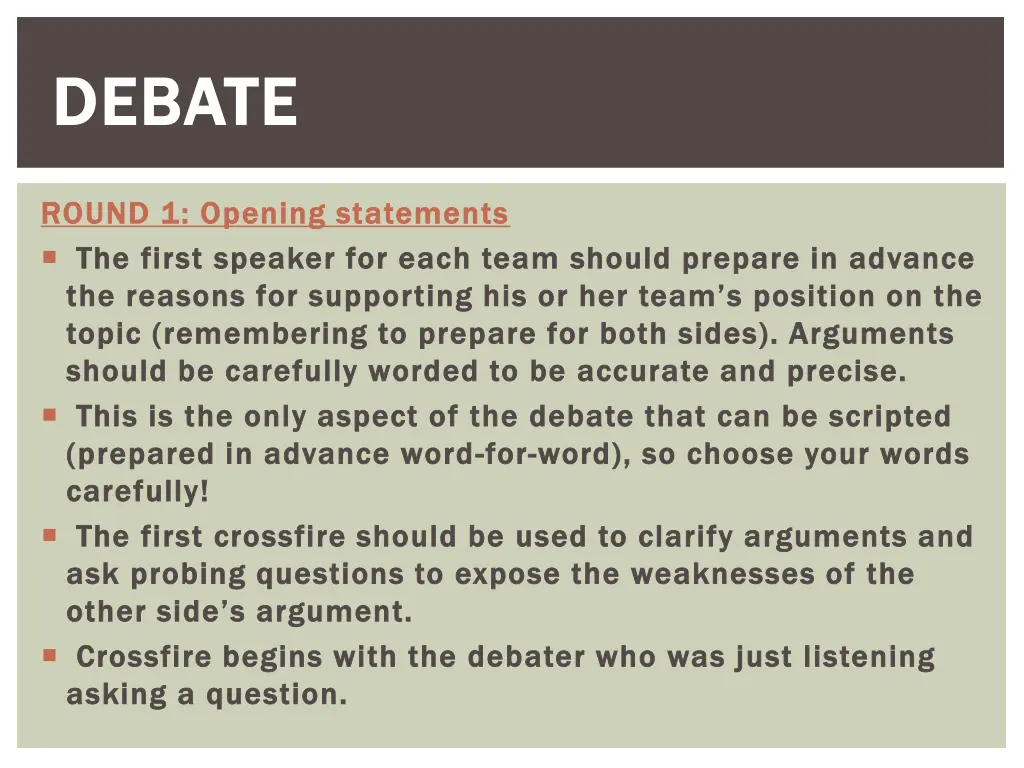 debate debate 1