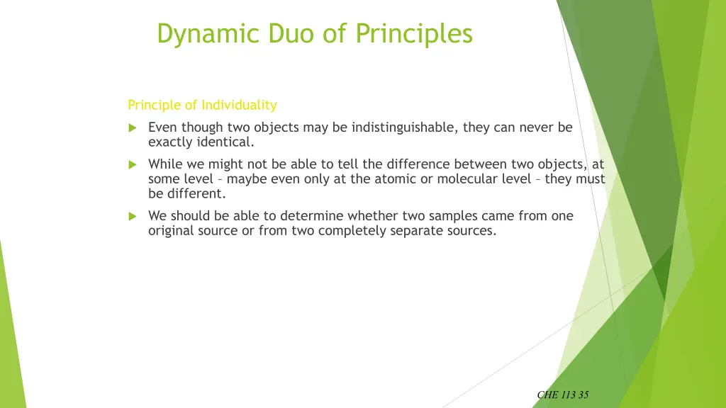 dynamic duo of principles 1