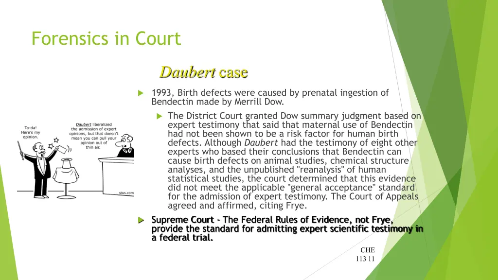 forensics in court 3