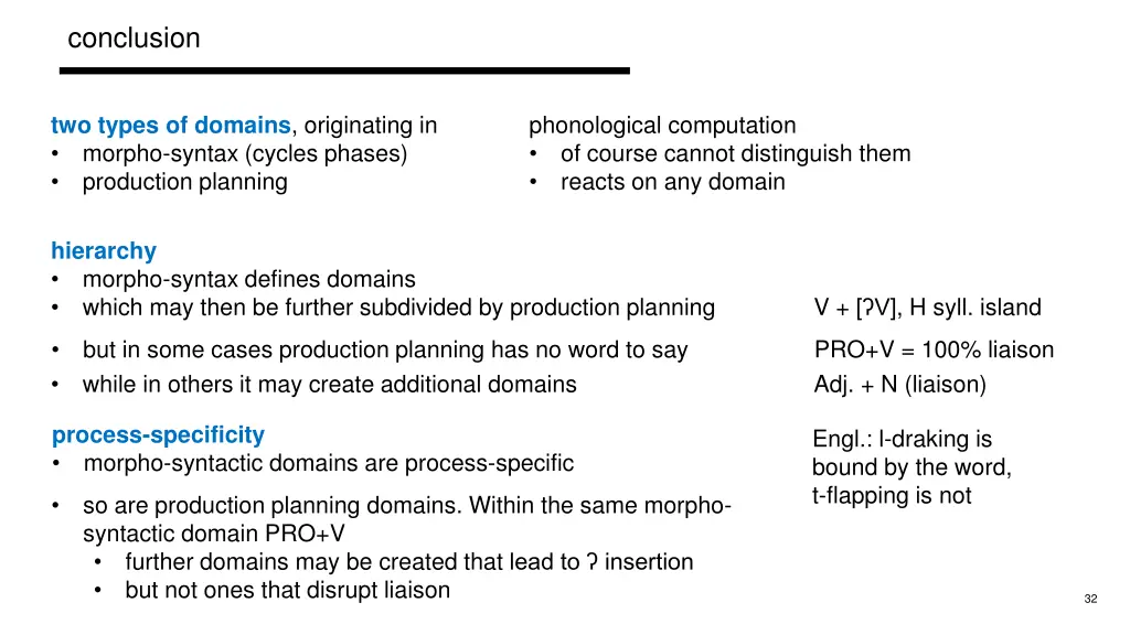 conclusion 1