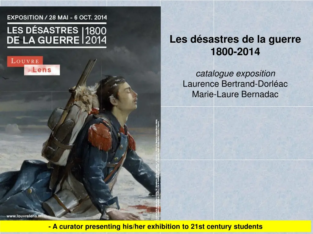 les d sastres de la guerre 1800 2014