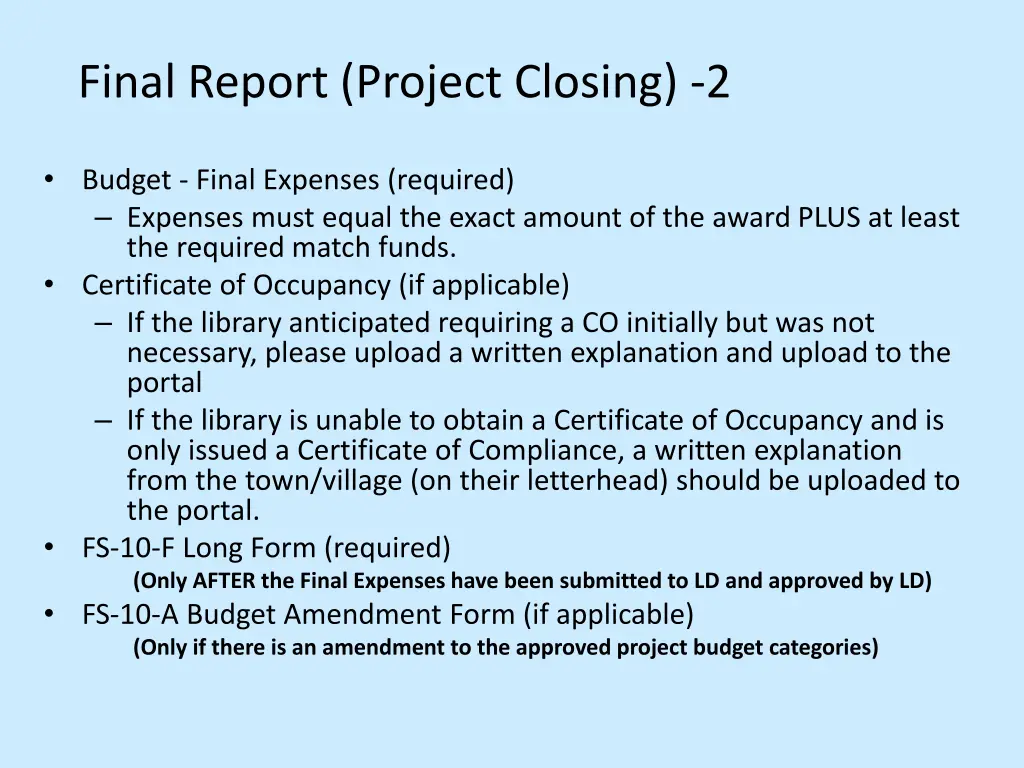 final report project closing 2