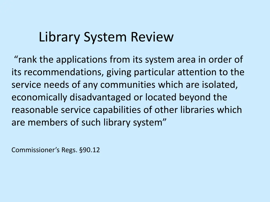 library system review