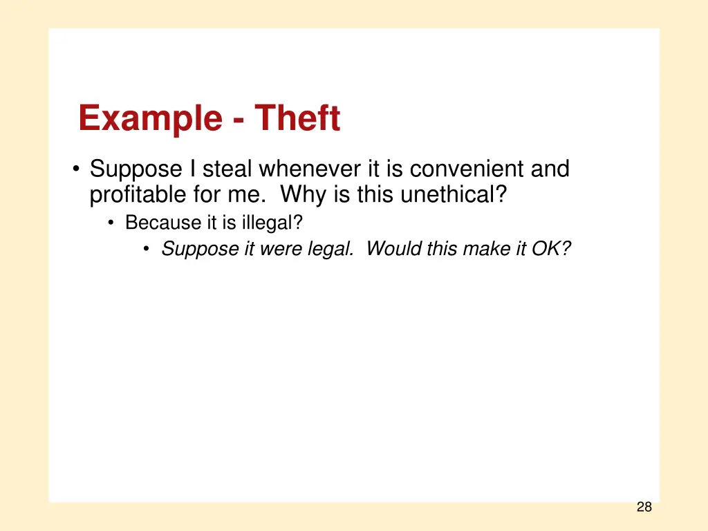 example theft 4