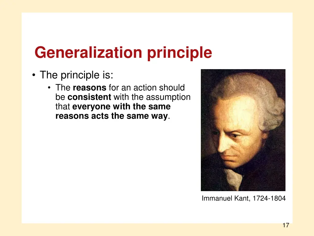 generalization principle 5