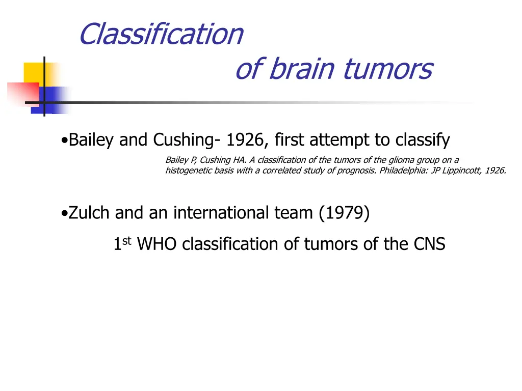 classification