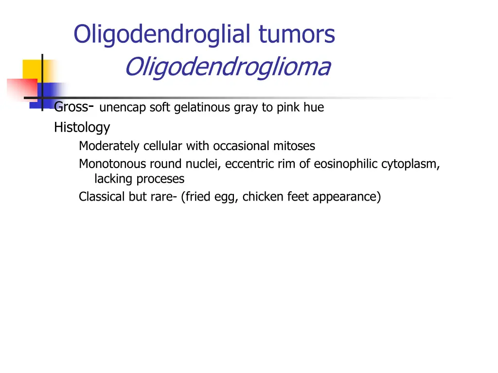 oligodendroglial tumors oligodendroglioma 1