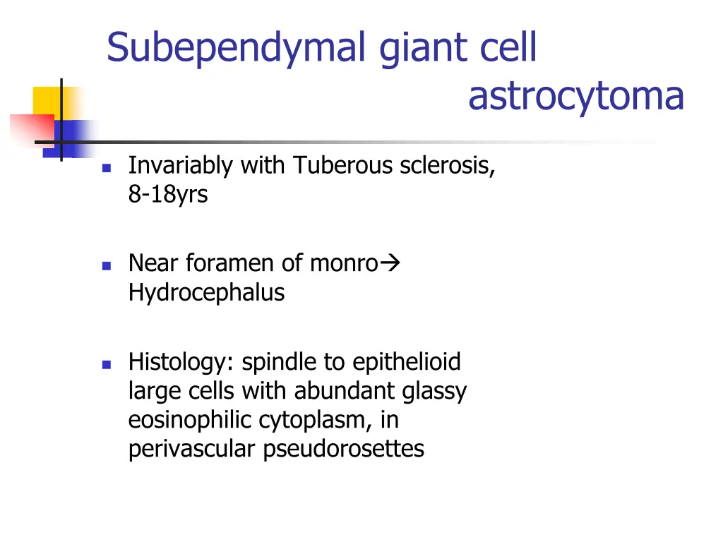 subependymal giant cell