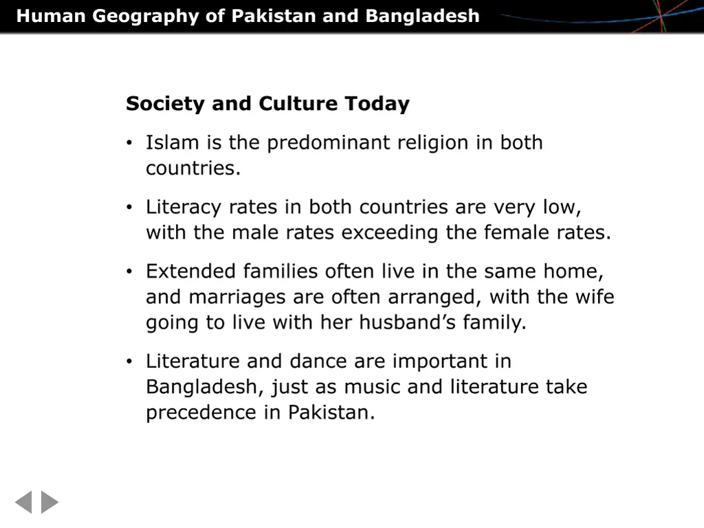 human geography of pakistan and bangladesh 2