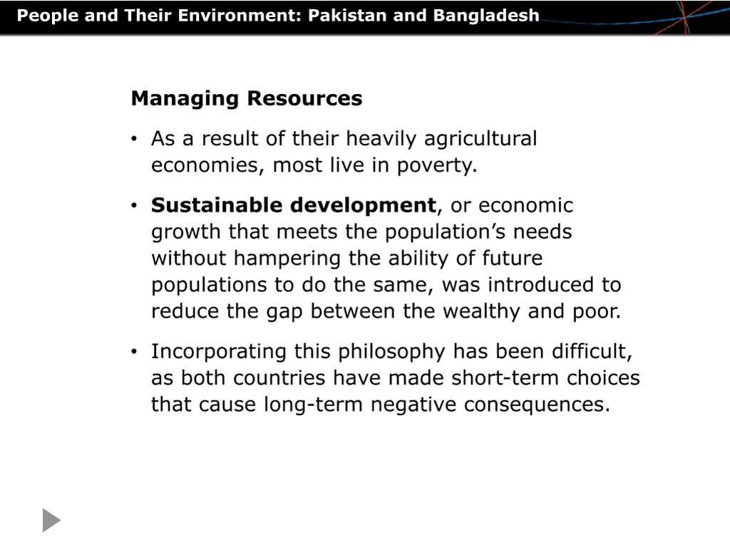 people and their environment pakistan