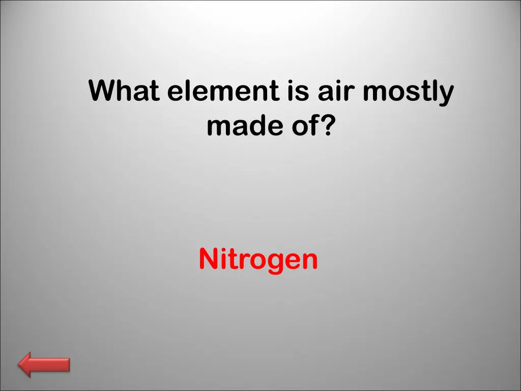 what element is air mostly made of