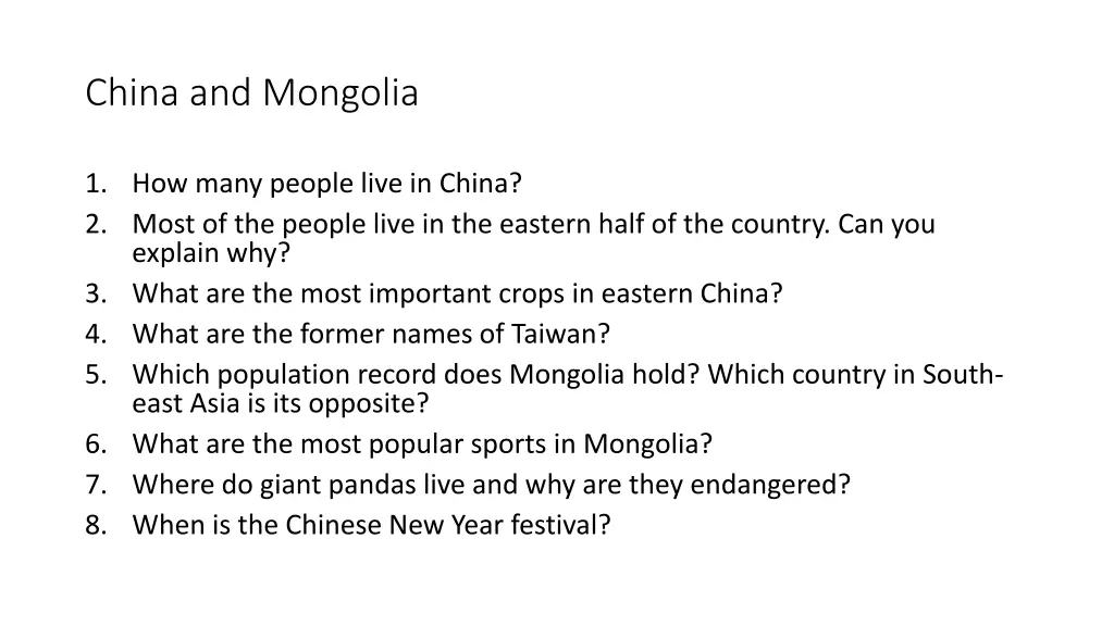 china and mongolia