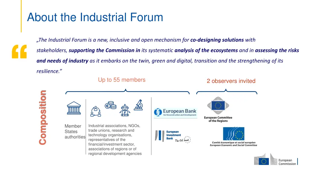 about the industrial forum