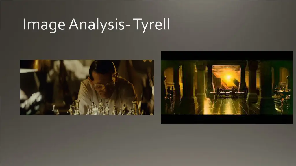 image analysis tyrell