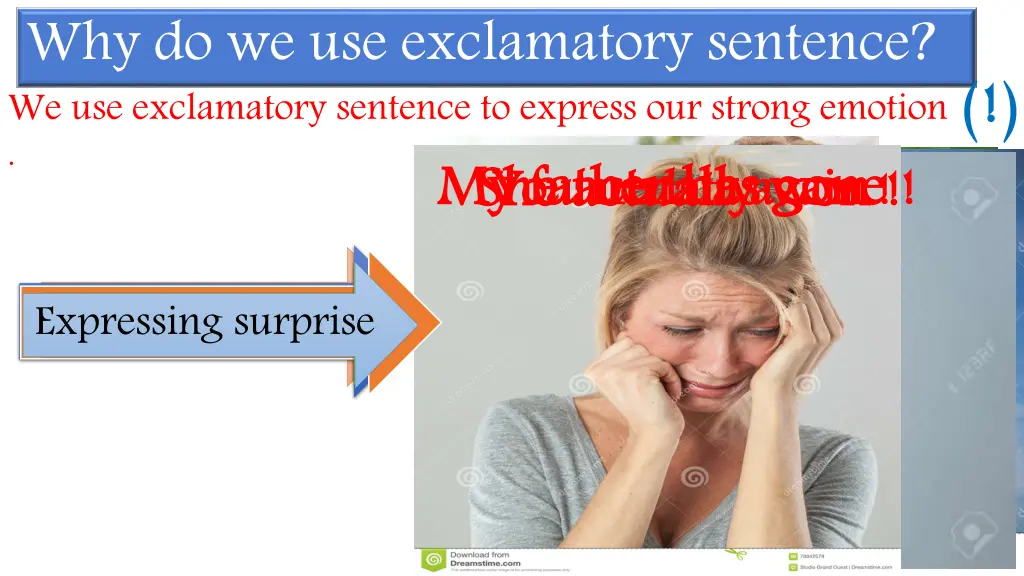 why do we use exclamatory sentence