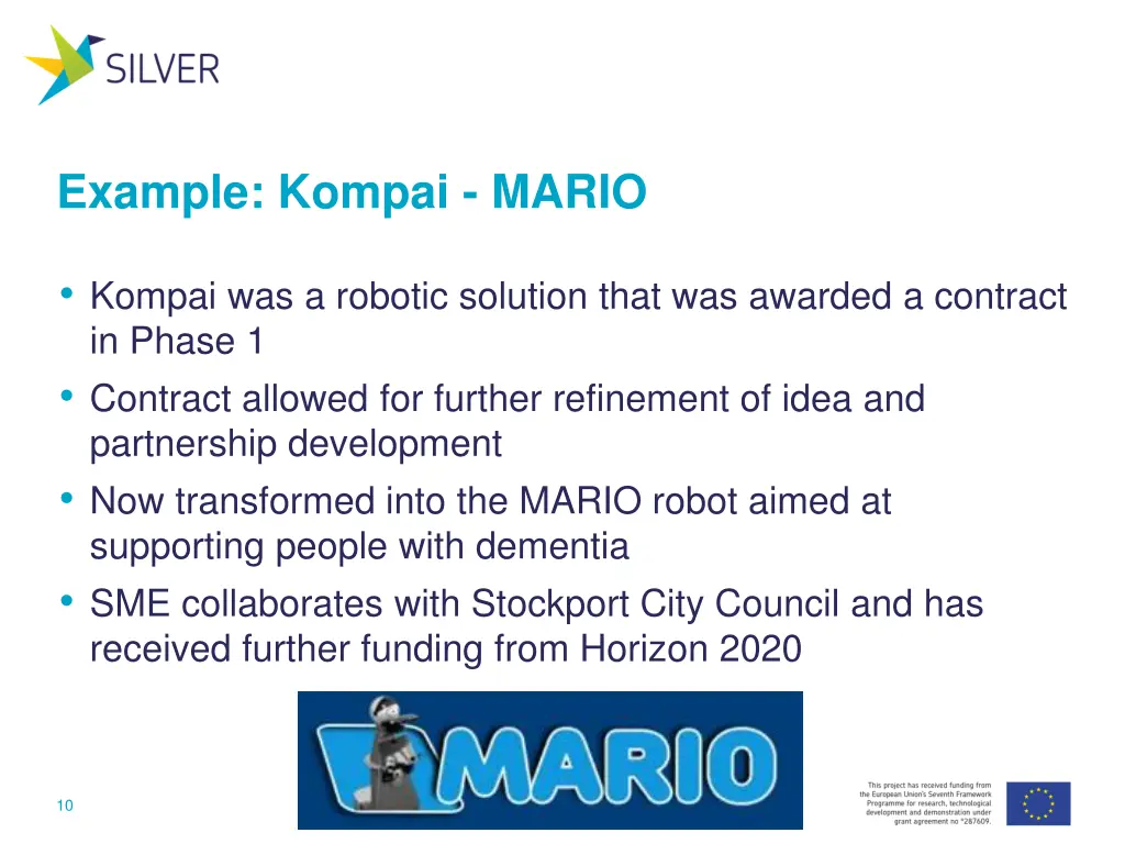 example kompai mario