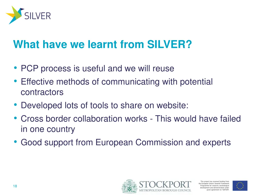 what have we learnt from silver