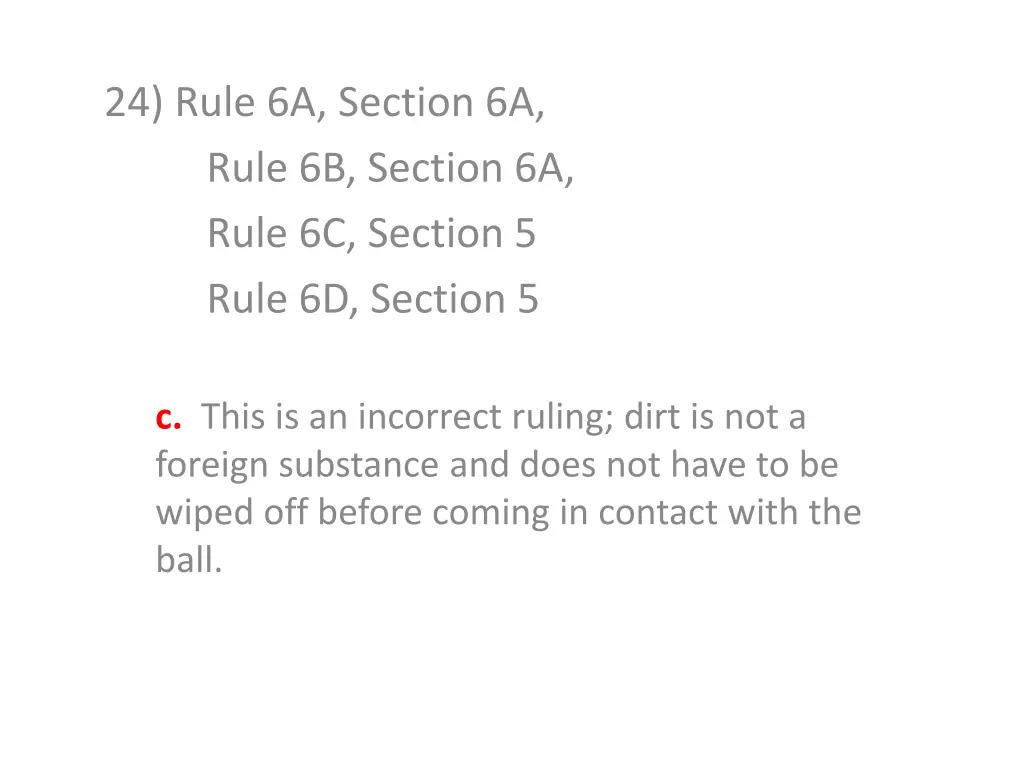 24 rule 6a section 6a rule 6b section 6a rule