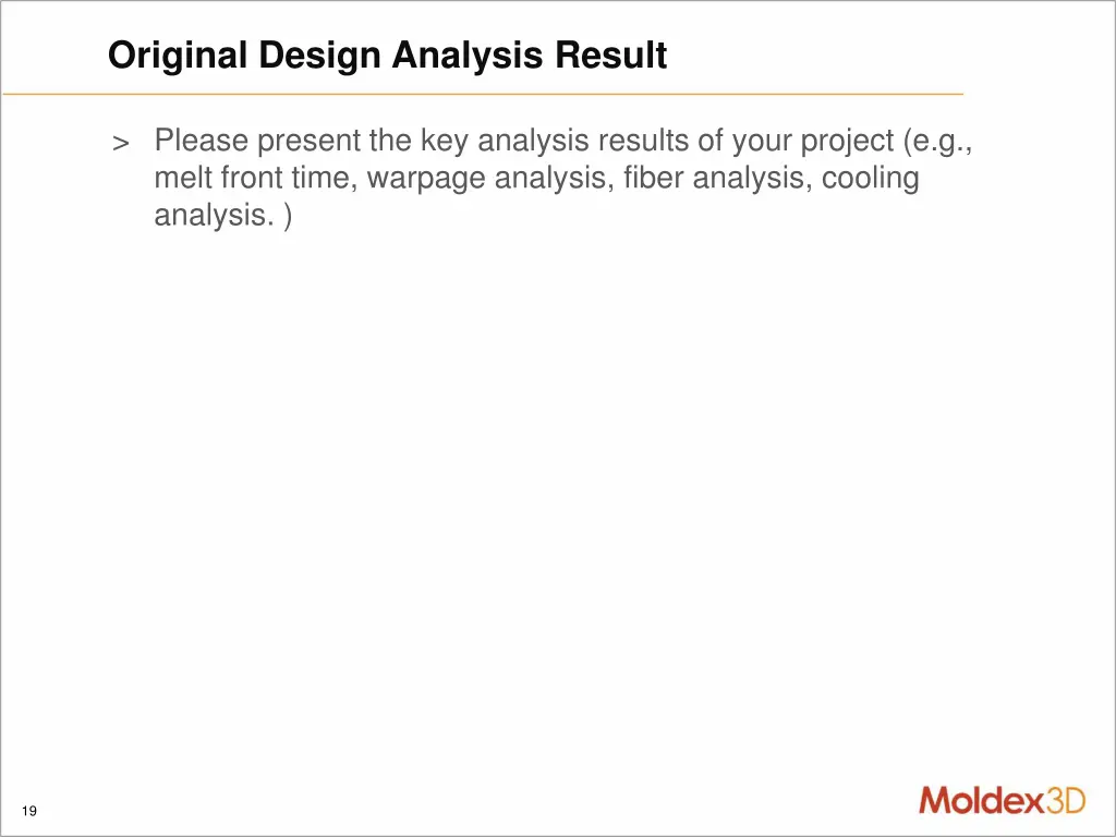 original design analysis result