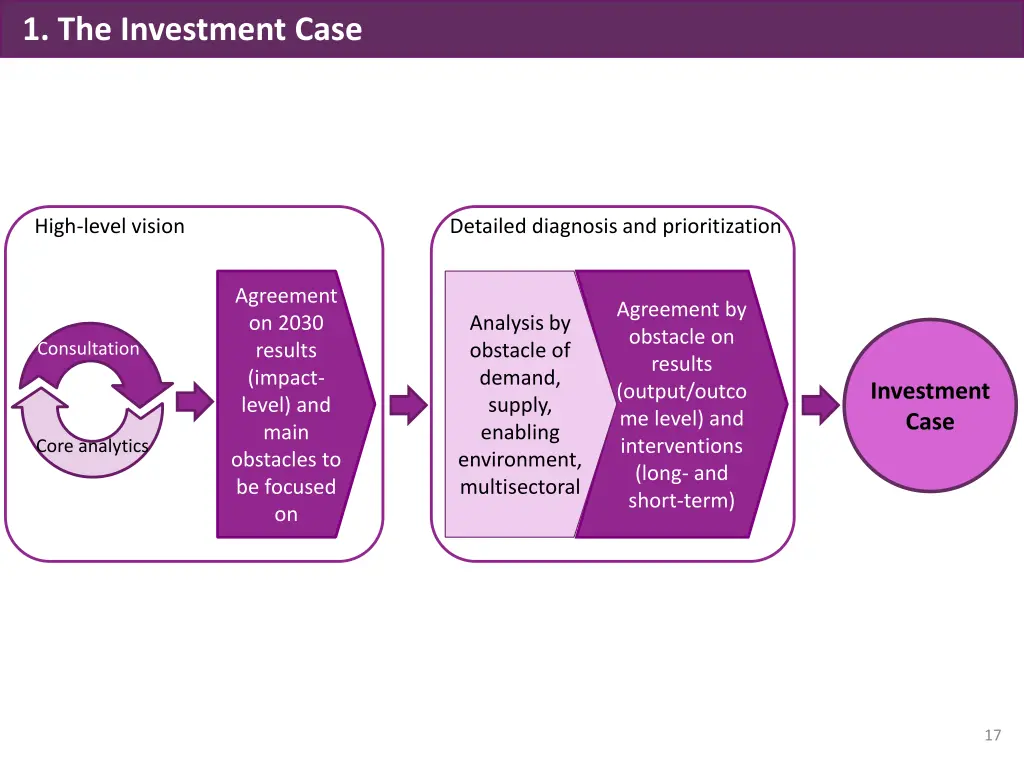 1 the investment case