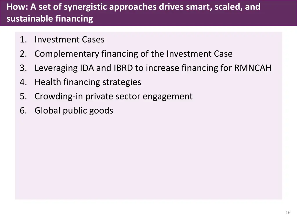 how a set of synergistic approaches drives smart