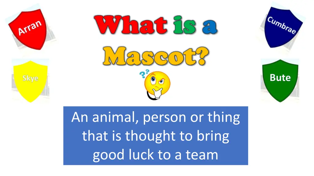 what what is is a a mascot mascot